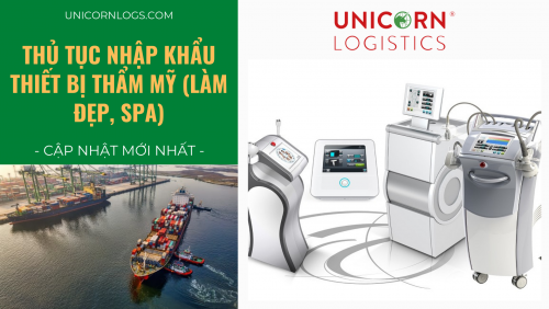 [MỚI NHẤT] THỦ TỤC NHẬP KHẨU THIẾT BỊ THẨM MỸ (THIẾT BỊ LÀM ĐẸP, THIẾT BỊ SPA)