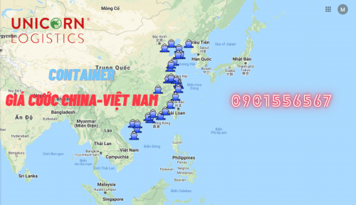 GIÁ CƯỚC VẬN CHUYỂN CONTAINER TỪ TRUNG QUỐC VỀ VIỆT NAM
