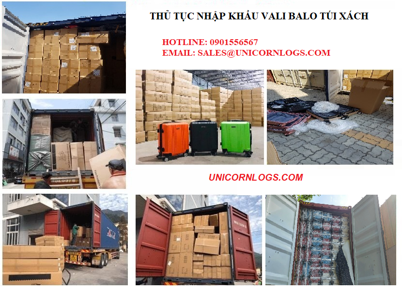 BALO VALI TÚI XANH UNICORN LOGISTICS